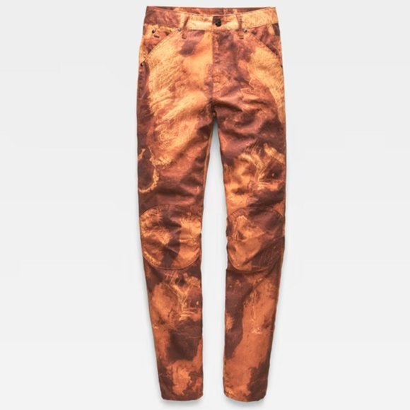 G-Star Elwood X52 Mid Rise Boyfriend Venus Camouflage Print Women's - Picture 1 of 16